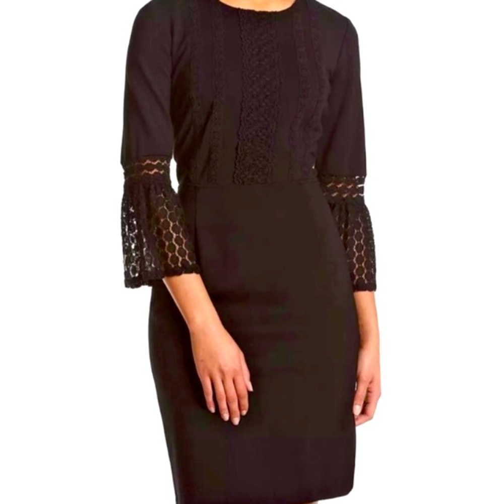 Nanette Lepore Bell Sleeve Sheath Dress